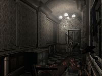 une photo d'Ã©cran de Resident Evil Rebirth sur Nintendo Gamecube